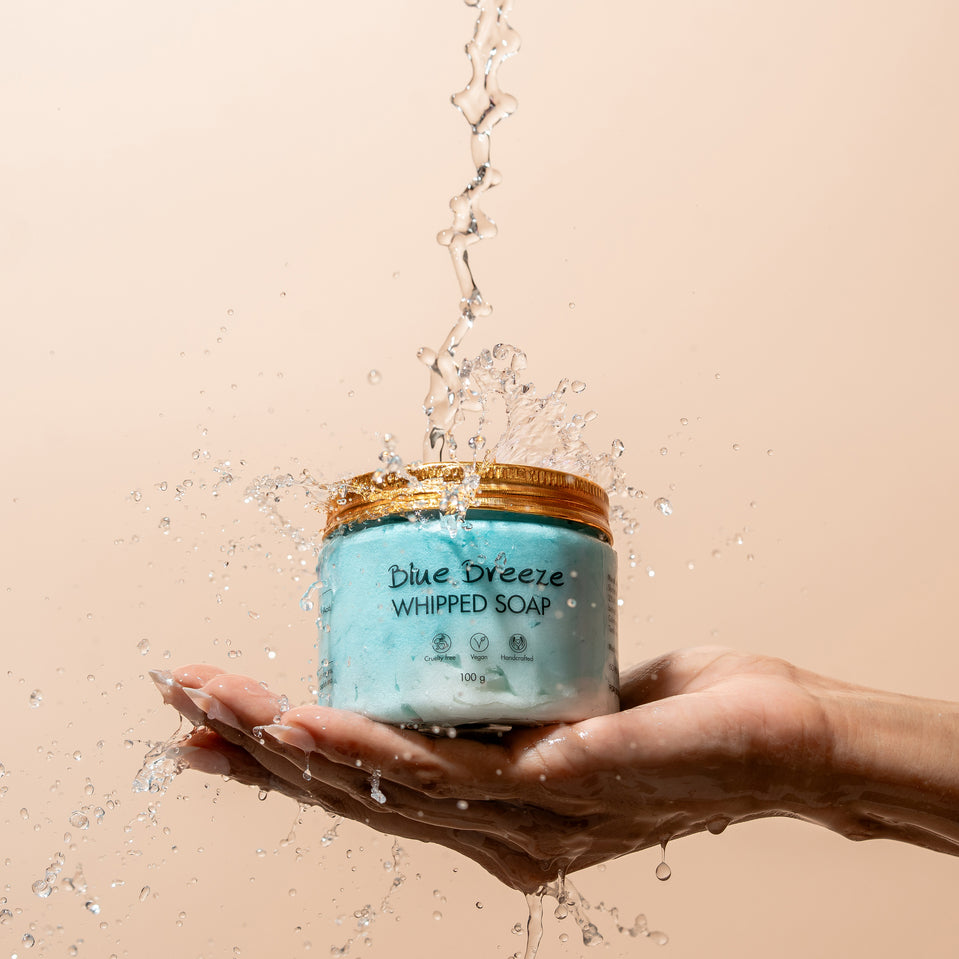 Blue Breeze Whipped Soap