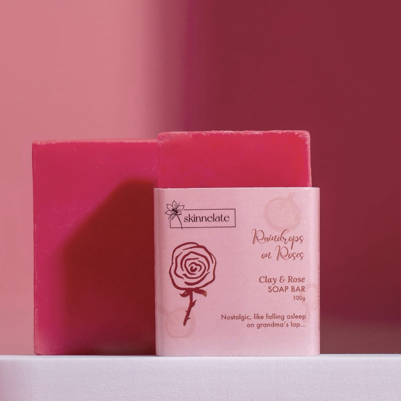 Raindrops on Roses Soap Bar