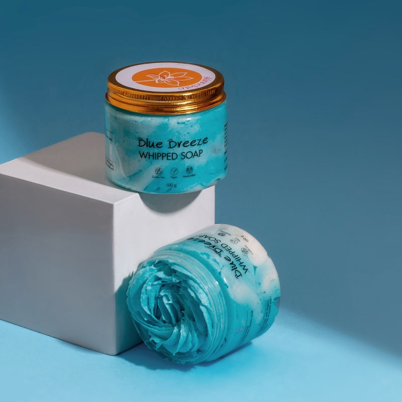 Blue Breeze Whipped Soap