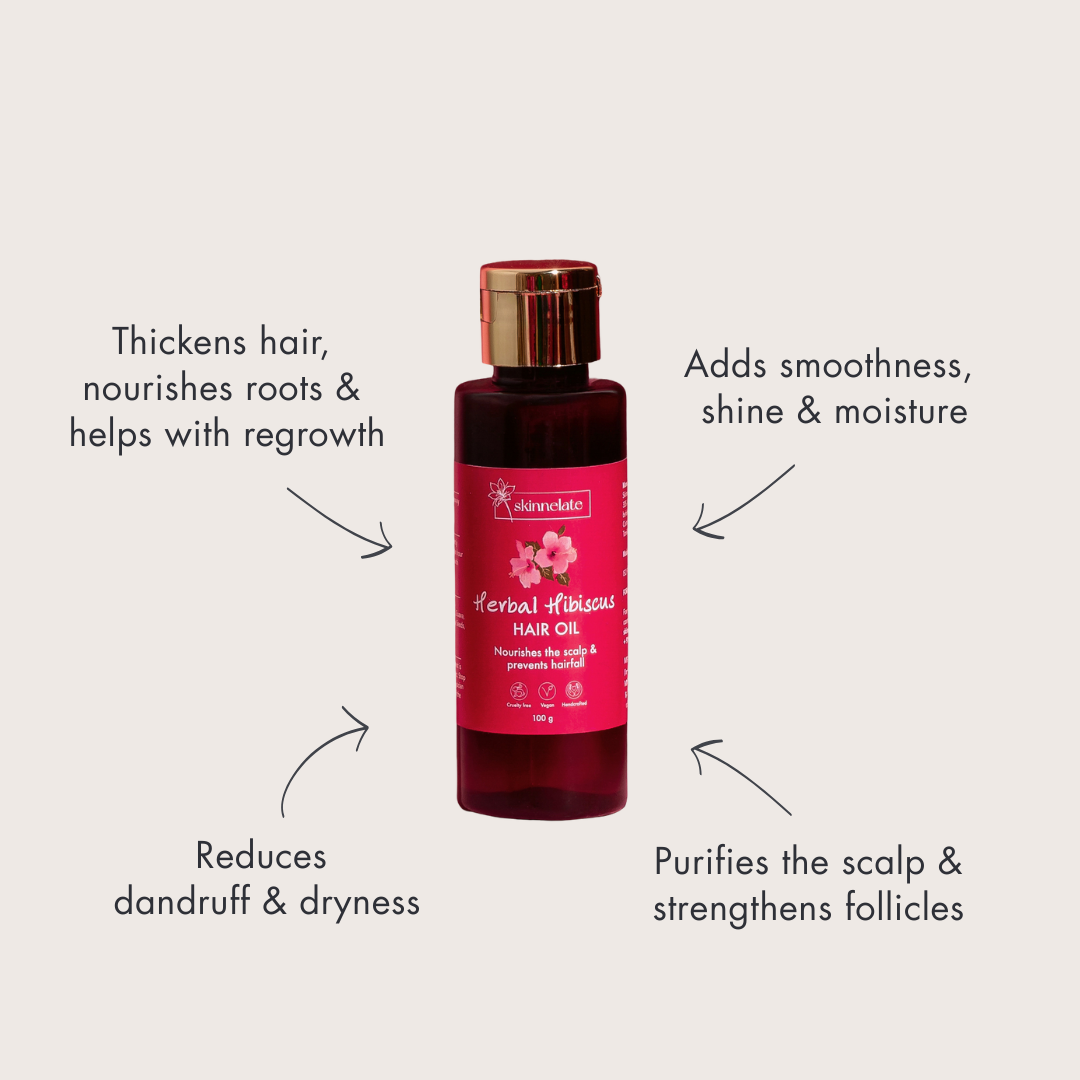Herbal Hibiscus Hair Oil