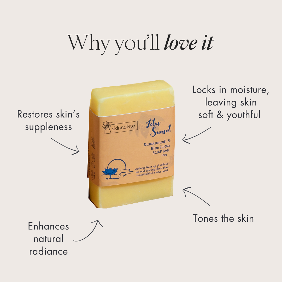 Lotus Sunset Soap Bar