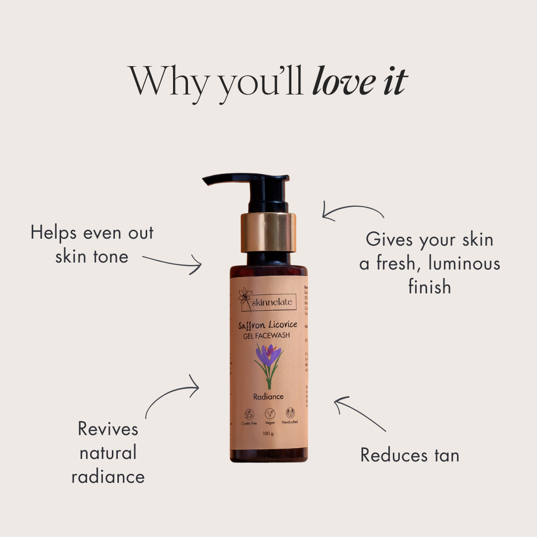 Saffron Licorice Face Wash